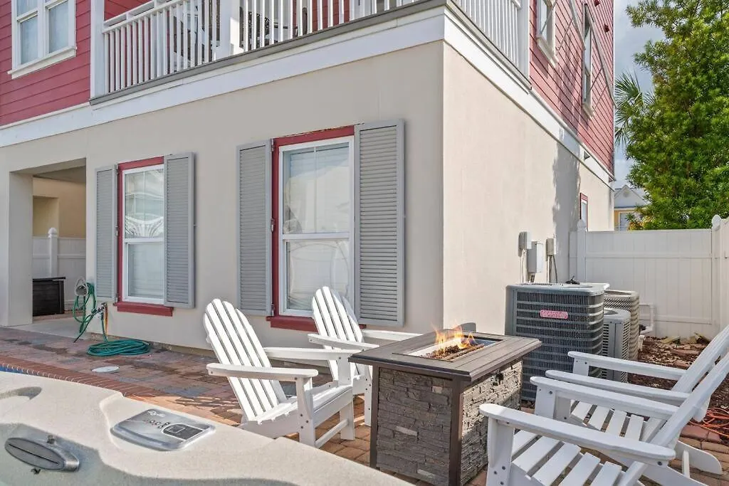 Seas The Day: Luxury Villa with Private Pool and Complimentary Amenities Panama City Beach Holiday home